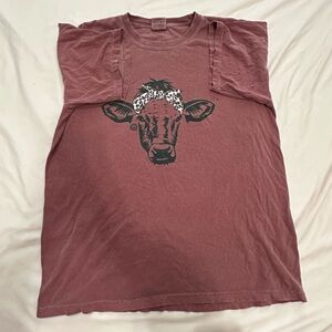 Girlie Girl Originals Girly Cow shirt